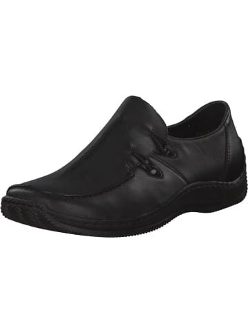 rieker Slip-On-Sneaker in Schwarz