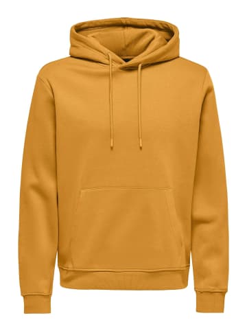 ONLY & SONS Kapuzenpullover in Sunflower