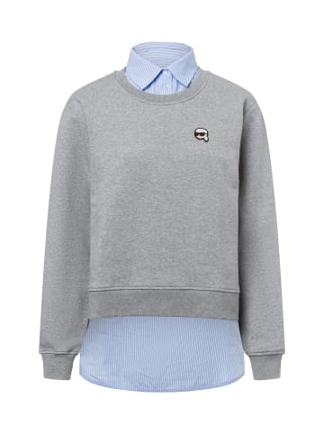 Karl Lagerfeld Sweatshirt in hellgrau