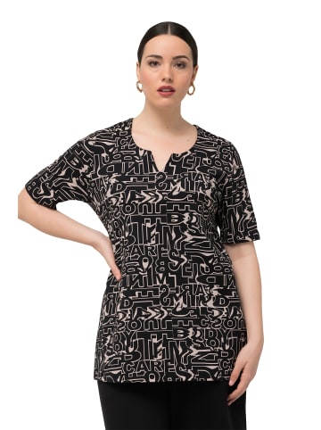 Ulla Popken Shirt in schwarz