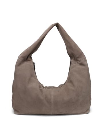 LIEBESKIND BERLIN Bo Schultertasche Leder 45 cm in neutral grey