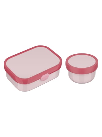 Mepal 2er Set Obst- und Bentobox Campus (2025) 300 & 750 ml in Cool Pink