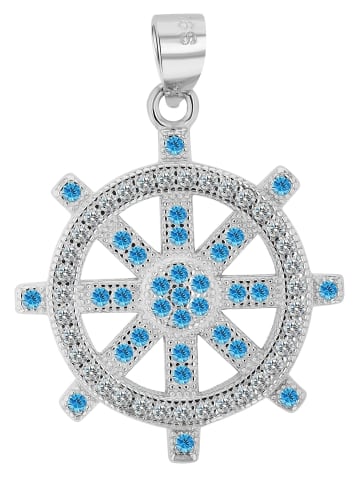 Adeliás Unisex Anhänger aus 925 Silber in silber