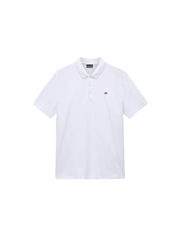 Napapijri Polo EALIS SS in Bright White