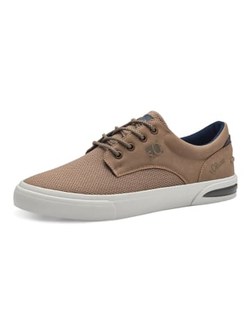S.OLIVER RED LABEL Sneaker in Taupe