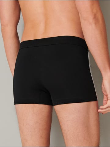 Schiesser Retro Boxer 95/5 Stretch in Schwarz
