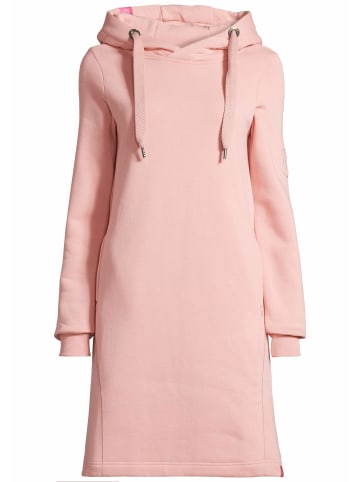Salzhaut Sweatkleid für Damen in rosa
