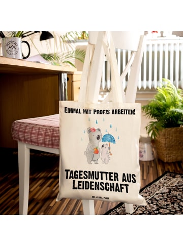 Mr. & Mrs. Panda Shopping Tasche Tagesmutter Leidenschaft mit Sp... in Creme