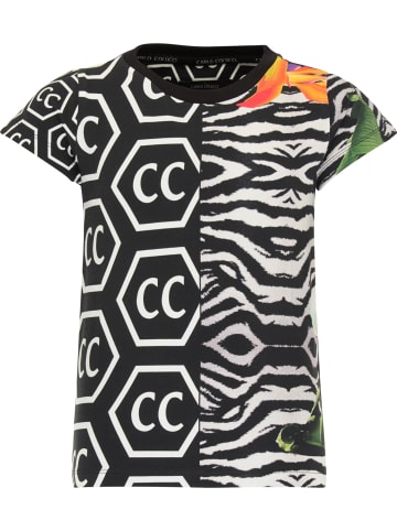 Carlo Colucci T-Shirt Cirolini in Schwarz