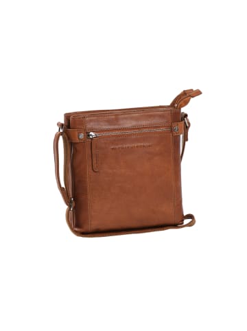 The Chesterfield Brand C48.1165 Laos Schultertasche / Tote Bag Antique Buff Crumbled Leder in cognac