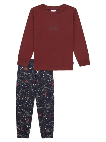 Schiesser Pyjama Family in burgund