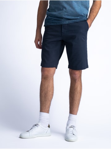 Petrol Industries Chino-Shorts mit Gürtel Breezeify in Blau