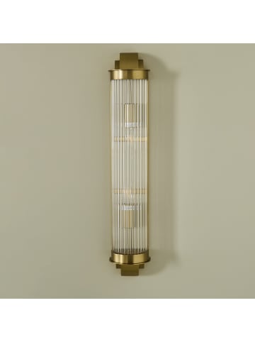 Signature Wandleuchte GRAND REX in Grau - (W)80 x (H)8 x (L)10 cm