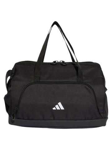 adidas Med Run-On Bag - Sporttasche 41 cm (black/white) in schwarz weiß