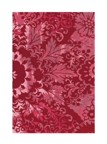 Arte Espina Kurzflor Teppich Satin 806 in rot - rechteckig