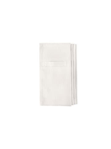 The Organic Company Servietten Everyday Napkin 10 cm x 10 cm x 3 cm in Weiß