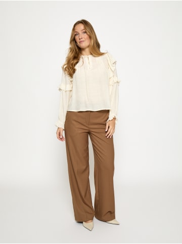 Peppercorn Peppercorn PCTenna Long Sleeve Blouse in Gardenia