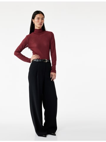 KOTON TSHIRT LS in Bordo