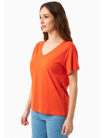 Organication T-Shirt "WOR19207" in Mandarine