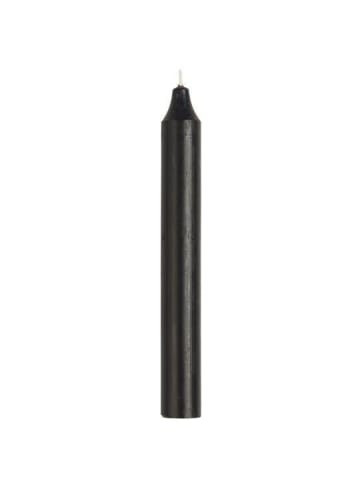IB Laursen Rustikale Stabkerze 18 cm aus Ø 2,2 cm in schwarz