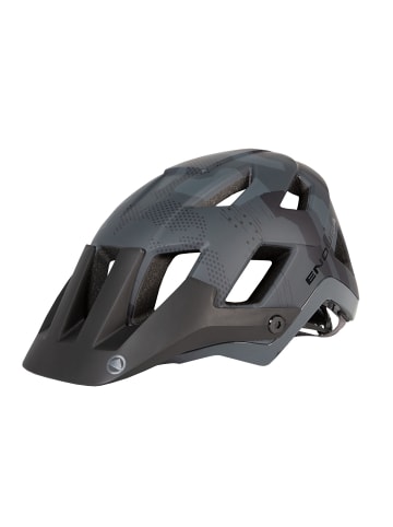 ENDURA Radhelme in grey camouflage