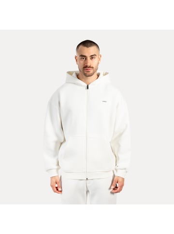SMILODOX Zip Hoodie Cedrik in Creme