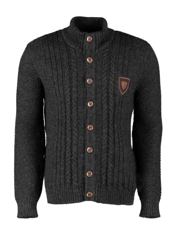 OS-Trachten Strickjacke MAIERHOFEN in anthrazit