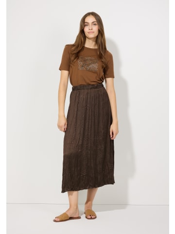 More & More Kurzarmshirt in sweet toffee