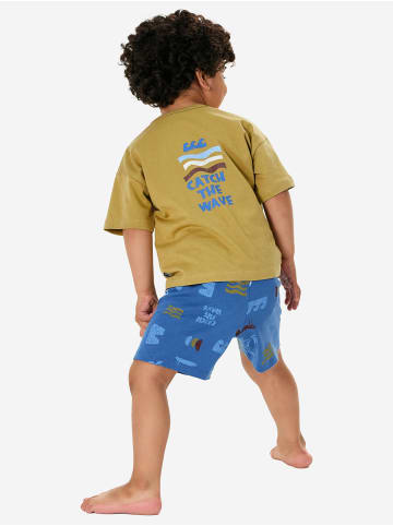 Schiesser Pyjama Nightwear in khaki