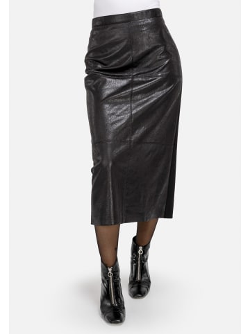 HELMIDGE Bleistiftrock Skirt in schwarz