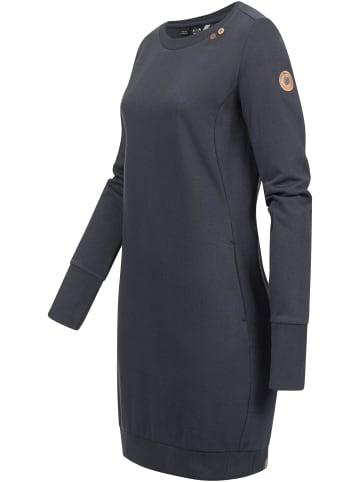 ragwear Sweatkleid Menita Organic in Navy