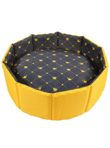 Love Story Hunde- und Katzenbett in marineblau