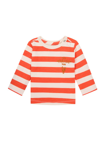 Noppies Langarmshirt Ogaki in Stripe pattern Orange