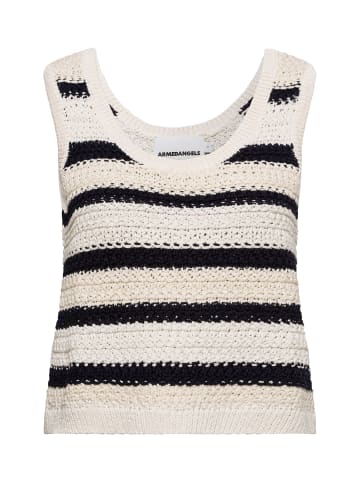 armedangels Pullunder Claaire in ecru marine - 0001