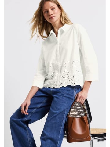 Street One Langarmbluse in off white