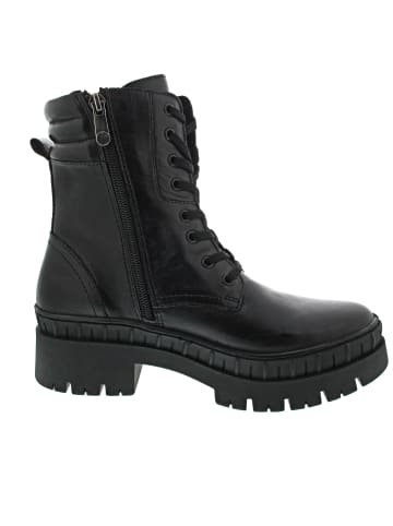 Marco Tozzi Schnürstiefelette Schwarz