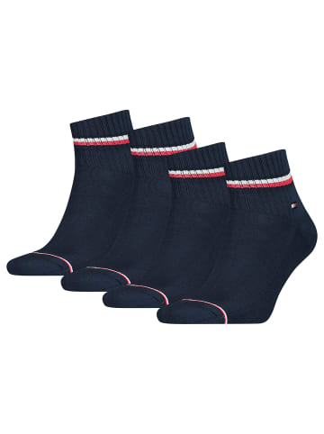 Tommy Hilfiger Socken 4er Pack in Blau