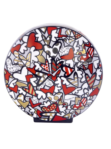 Goebel Vase " Romero Britto All we need is Love " in Bunt