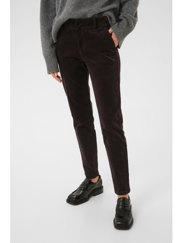 PART TWO Casual Hose SoffysaPW Gerade Passform in Ganache