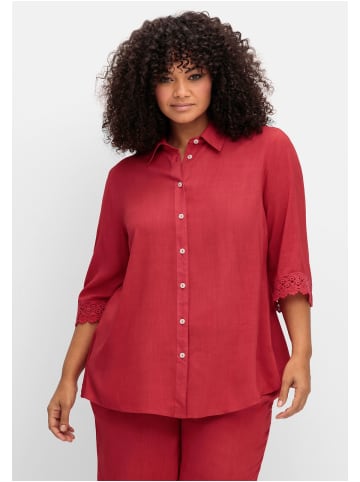 sheego Bluse in erdbeere