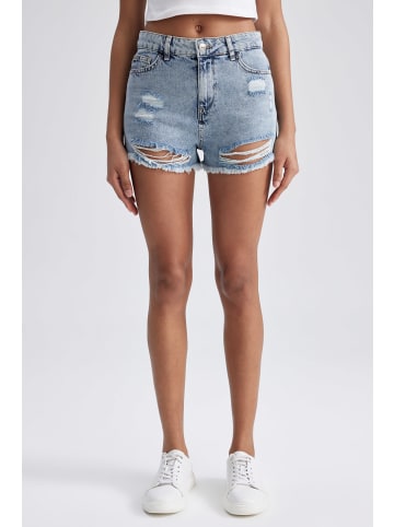 DeFacto Jeansshorts HOT SHORT in Hellblau