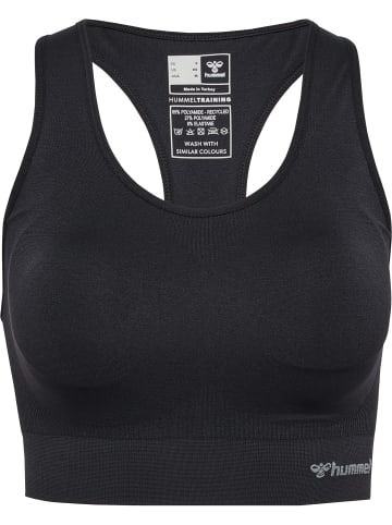 Hummel Hummel T-Shirt Hmltif Yoga Damen Dehnbarem Atmungsaktiv Schnelltrocknend Nahtlosen in BLACK