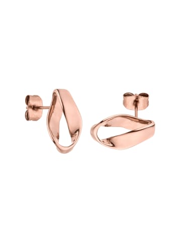 PURELEI Ohrringe Twist in Rosegold