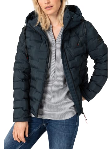 Timezone Puffer-Jacke wasserabweisend recycelte Wattierung in Dunkelblau