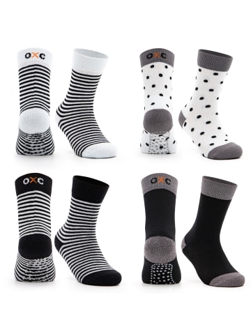 Occulto 4er Pack Stoppersocken Scivolo in Schwarz