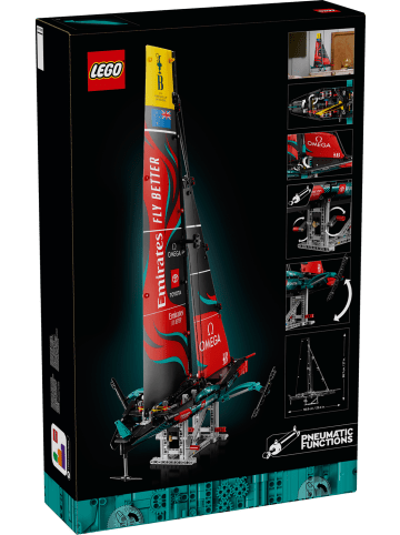 LEGO Technic Emirates Team New Zealand AC75 Rennjacht in Mehrfarbig ab 18 Jahre