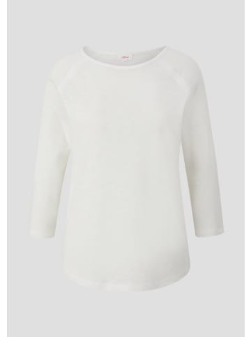 s.Oliver T-Shirt in 0210_ecru