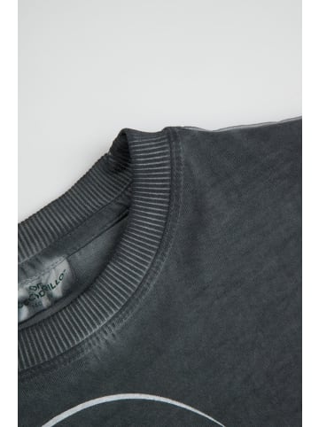 Coccodrillo Baumwoll-t-shirt mit kurzen Ärmeln in schwarzgrau