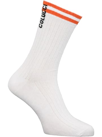 Carlo Colucci Sportsocken Cencherle in Weiß