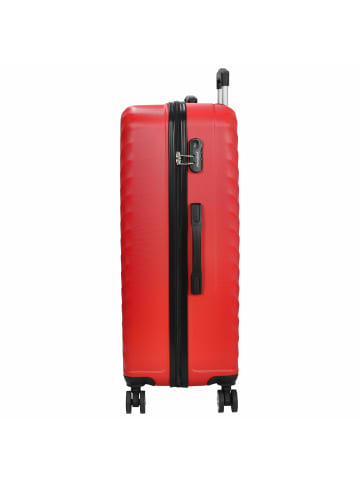 Paradise by CHECK.IN Kingston - 4-Rollen-Trolley 77 cm (lila) in rot